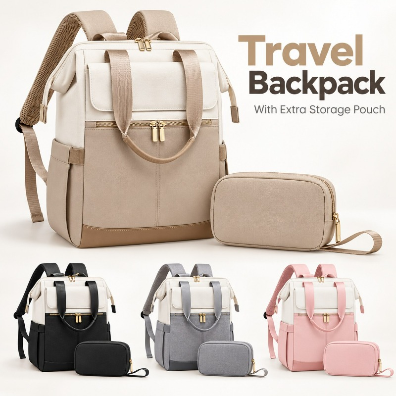 Fashion Backpack Women - Simple Women Travel Laptop Fashion Computer