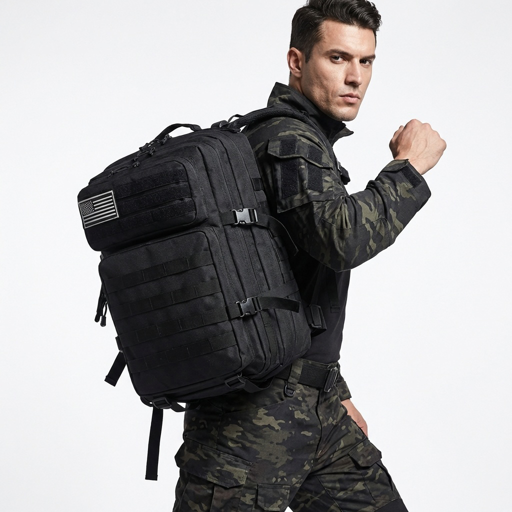 45L Large Outdoor Tactical Bac - Urban Backpack Tactical ulasan dan harga