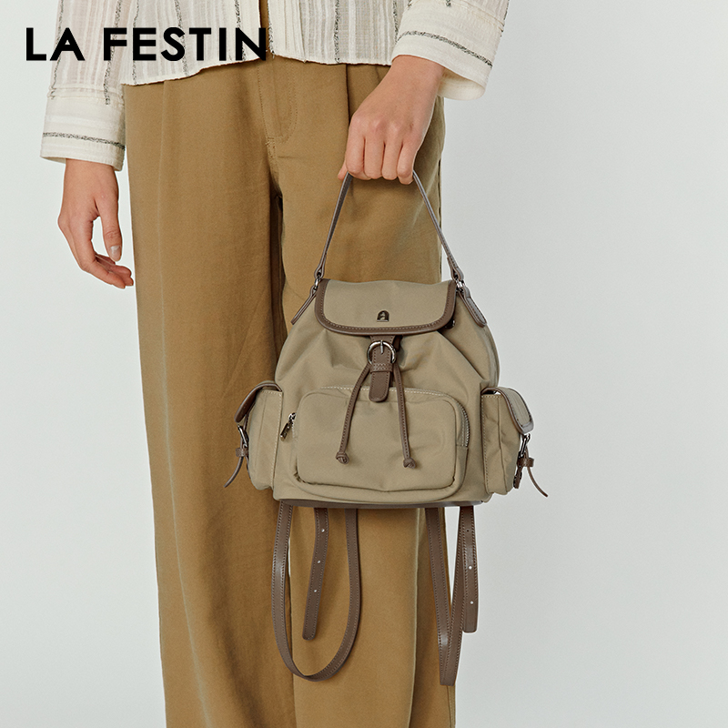 LA FESTIN Original Backpacks N - Canvas Backpack Casual ulasan dan harga