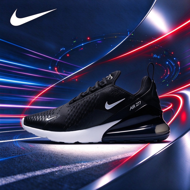 Nike Air Max 270 Unisex Black  - Nike Shoes Air Max 270 ulasan dan harga