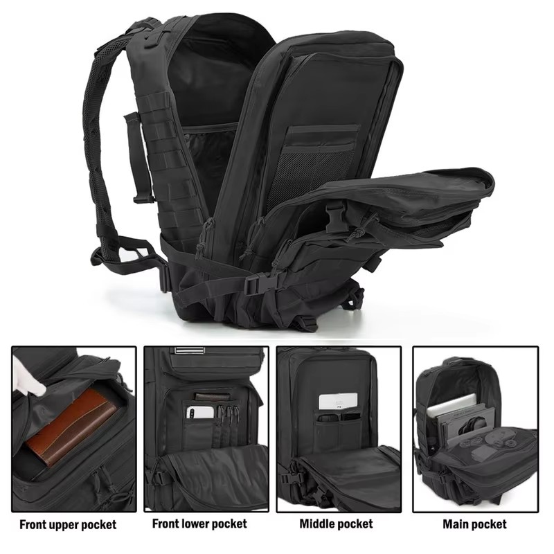 45L Outdoor Tactical Backpack  - Urban Backpack Tactical ulasan dan harga