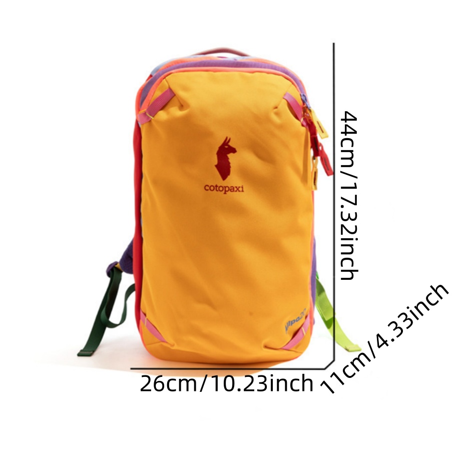 20L Travel Contrast Color Casu - Canvas Backpack Casual ulasan dan harga