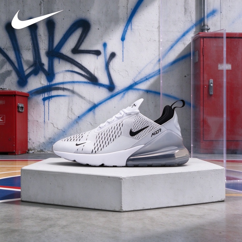 Nike Air Max 270 Unisex White  - Nike Shoes Air Max 270 ulasan dan harga